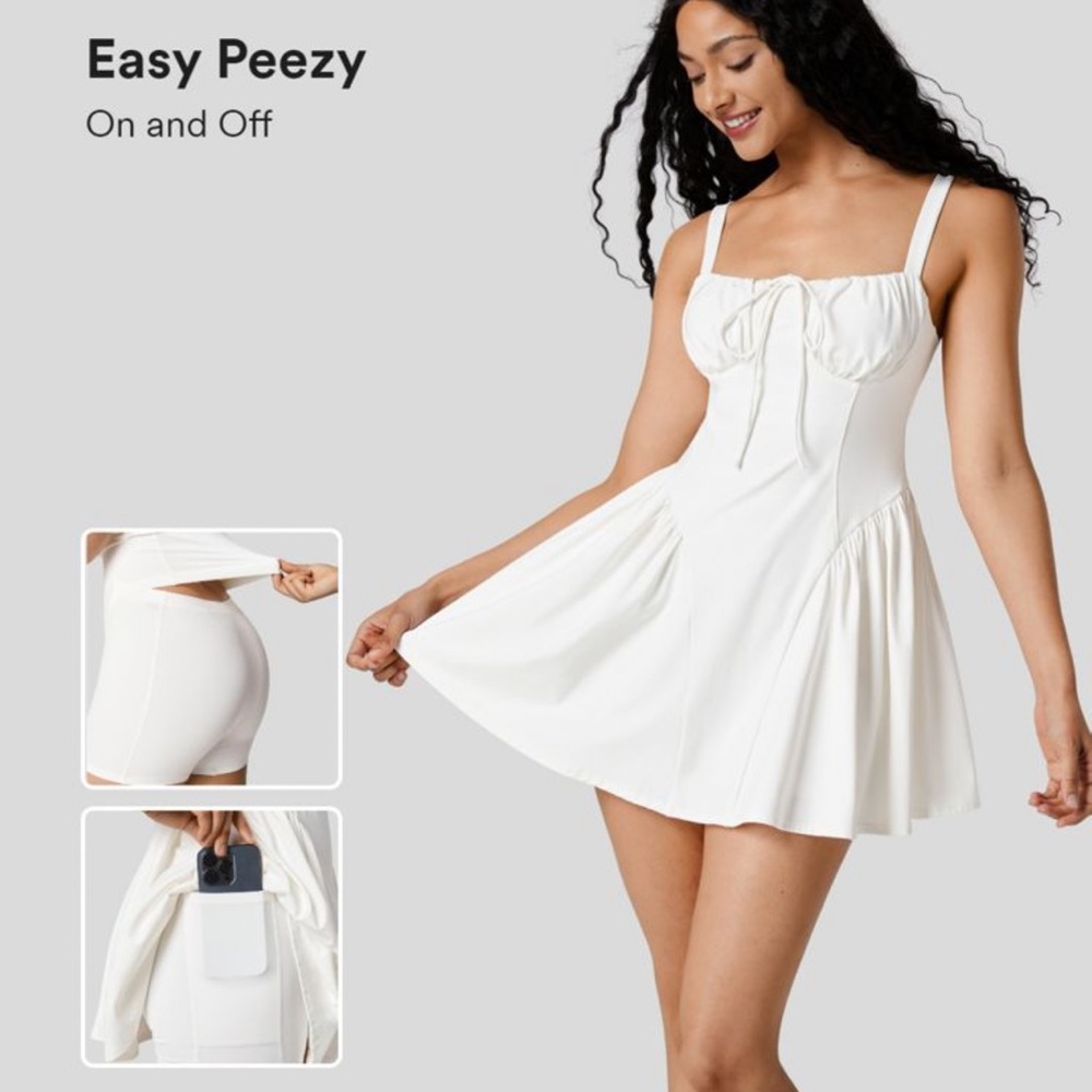 Halara Dress - with easy peasy shorts